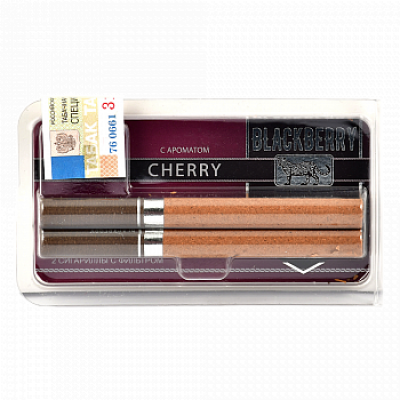 Сигариллы Blackberry Cherry блистер 2 шт