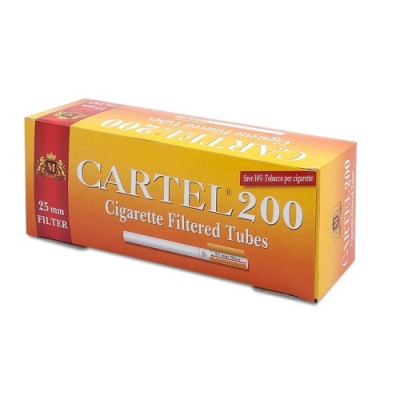 Гильзы для сигарет Cartel - 25 mm filter 300 шт.