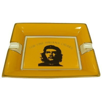 Пепельница фарфоровая ELIE BLEU CHE Gold Yellow