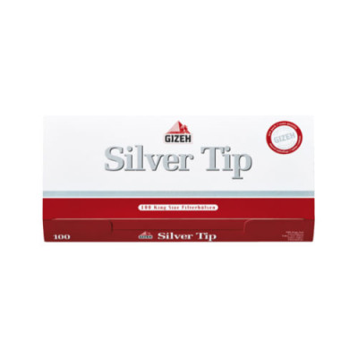 Гильзы для сигарет Gizeh Silver Tip 100 шт.