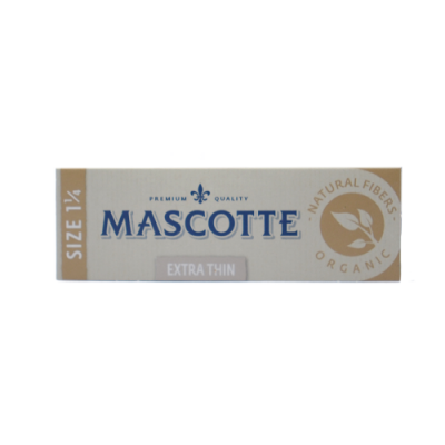 Бумага для самокруток Mascotte Extra Thin Organic Size 1.25