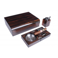 Подарочный набор аксессуаров для сигар Tom River SET-560-255-2
