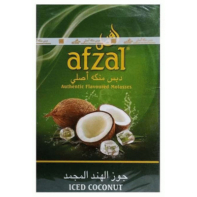 Кальянный табак AFZAL Ледяной кокос 40 гр.