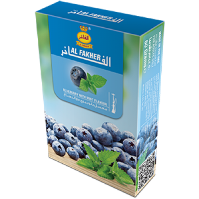 Табак для кальяна Al Fakher Черника с мятой — (35 грамм)
