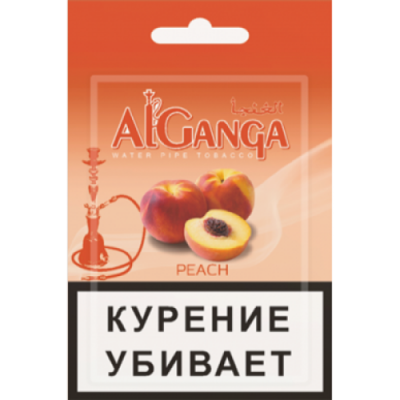 Табак для кальяна Al Ganga Персик — пачка 15 гр
