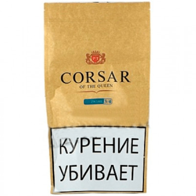 Табак для сигарет Corsar Of The Queen - 3/4 Zware - ПАКЕТ 200 гр.