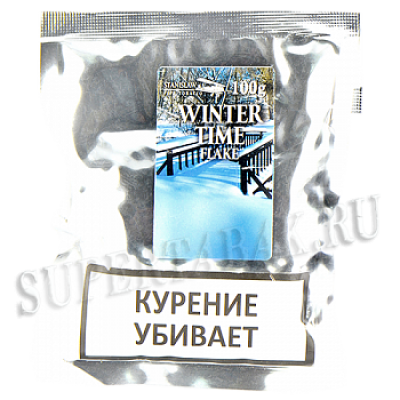 Табак трубочный Stanislaw Winter Time Flake 100 г.