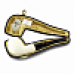 Трубка для табака Altinay Classic Free Shape 1158 фильтр 9 мм
