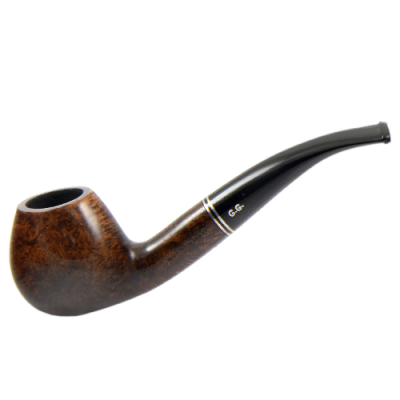 Трубка для табака Golden Gate 304 Apple Bent 2 Brown фильтр 9 мм