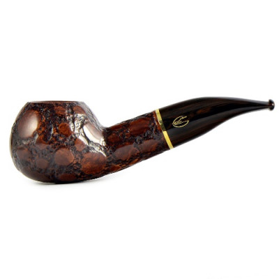 Трубка для табака Savinelli Alligator Brown 320 под фильтр 9 мм 