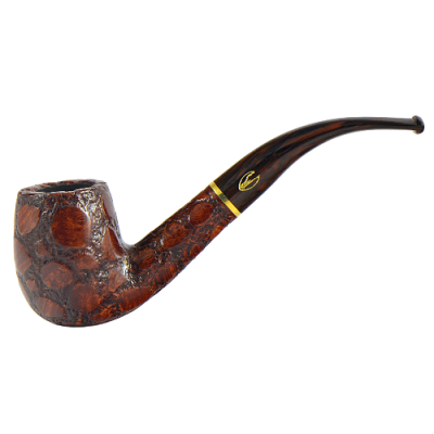 Трубка для табака Savinelli Alligator Brown 606 фильтр 9 мм