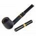 Трубка для табака Savinelli Black Set 114 фильтр 9 мм