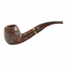 Трубка для табака Savinelli Alligator Brown 626 фильтр 9 мм