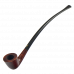 Трубка для табака Savinelli Broomhilda Burgundy/Bordeaux без фильтра