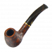 Трубка для табака Savinelli Alligator Brown 628 фильтр 9 мм
