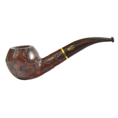 Трубка для табака Savinelli Alligator Brown 673 фильтр 9 мм