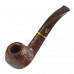 Трубка для табака Savinelli Alligator Brown 673 фильтр 9 мм