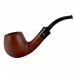 Трубка для табака Stanwell Silke Brun 84 Brown Mat фильтр 9 мм