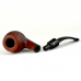 Трубка для табака Stanwell Silke Brun 84 Brown Mat фильтр 9 мм