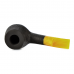 Трубка для табака Stanwell Shorty Dark Black Sand 11 фильтр 9 мм