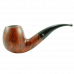 Трубка для табака Stanwell Silke Brun 185 Brown Mat фильтр 9 мм