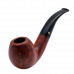 Трубка для табака Stanwell Silke Brun 185 Brown Mat фильтр 9 мм