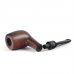 Трубка для табака Stanwell Silke Brun 13 Brown Mat фильтр 9 мм