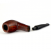 Трубка для табака Stanwell Silke Brun 234 Brown Mat фильтр 9 мм