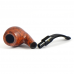 Трубка для табака Stanwell Featherweight Brown Pol 304 фильтр 9 мм