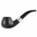 Трубка для табака WoodPipe Груша 005 Чёрная фильтр 9 мм