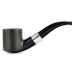 Трубка для табака WoodPipe Груша 006 Чёрная фильтр 9 мм