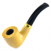 Трубка для табака WoodPipe Груша 003 Светлая фильтр 9 мм