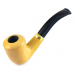 Трубка для табака WoodPipe Груша 004 Светлая фильтр 9 мм