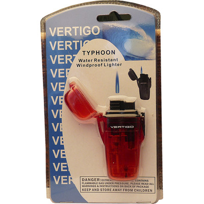 Зажигалка Vertigo Typhoon Red
