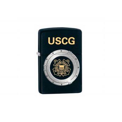 Зажигалка Zippo 28623 USCG Black Matte