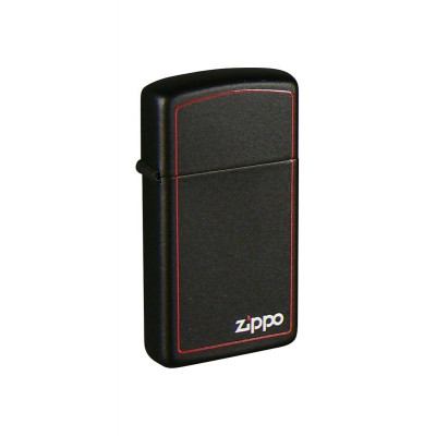 Зажигалка Zippo 1618 ZB Slim® Black Matte