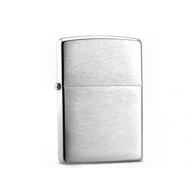 Зажигалка Zippo 200 Reg Brush Fin Chrome