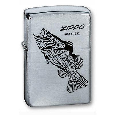 Зажигалка Zippo 200 Black Bass
