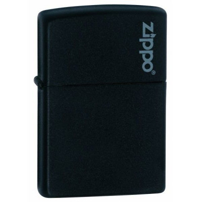 Зажигалка ZIPPO 218 ZL Black Logo 1 шт.