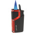 Зажигалка сигарная Lotus CZAR Black Matte & Red LBL140020