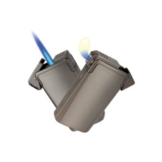 Зажигалка сигарная Vertigo Double Agent Gunmetal