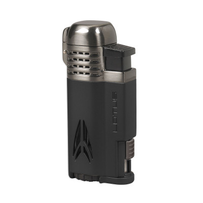Зажигалка сигарная Lotus Defiant Black Matte & Dark Gunmetal 6540