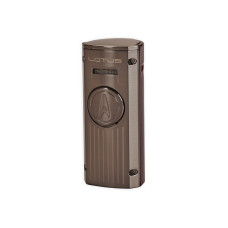Зажигалка сигарная Lotus Minister Gunmetal & Red Carbon Fiber Настольня T8020