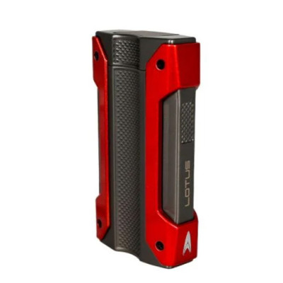 Зажигалка сигарная Lotus TANK Gunmetal & Red 8020