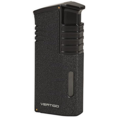 Зажигалка для сигар Vertigo Mechanic Black Crackle