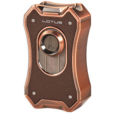Зажигалка сигарная Lotus Emperor Brown Crackle & Copper Настольня T9020