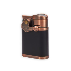 Зажигалка сигарная Lotus Winston Copper & Black Настольная Т1220
