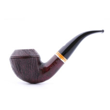 Трубка для табака Mastro de Paja Pettinata Classica с цветным кольцом M451-12