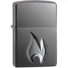 Зажигалка ZIPPO 29928 Armor ZIPPO Flame Black Ice