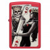 Зажигалка бензиновая Zippo (48624) Skull King Queen Beauty